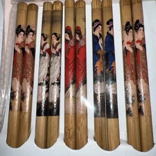 Bamboo Chopsticks 10 Pair. Free Shipping USA