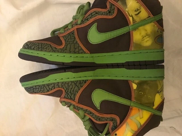Nike Dunk SB High De La Soul size 11us/45eu/10uk , 2005 , Neuve - Photo 3/4