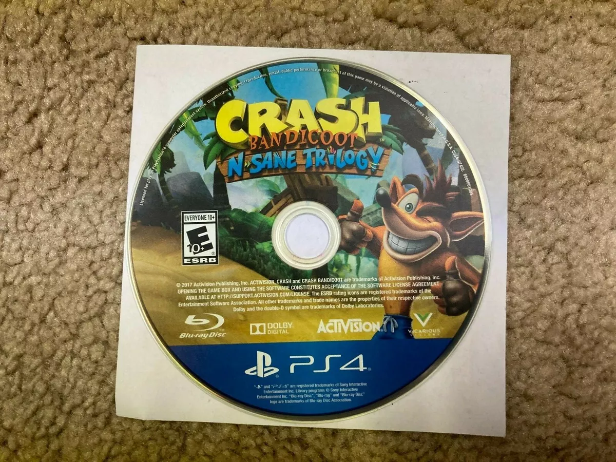 Crash Bandicoot N. Sane Trilogy - PlayStation 4 