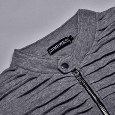 Men's Stylish Casual Cardigan Long Sleeve Cotton Polyester Lightweight Comfortab