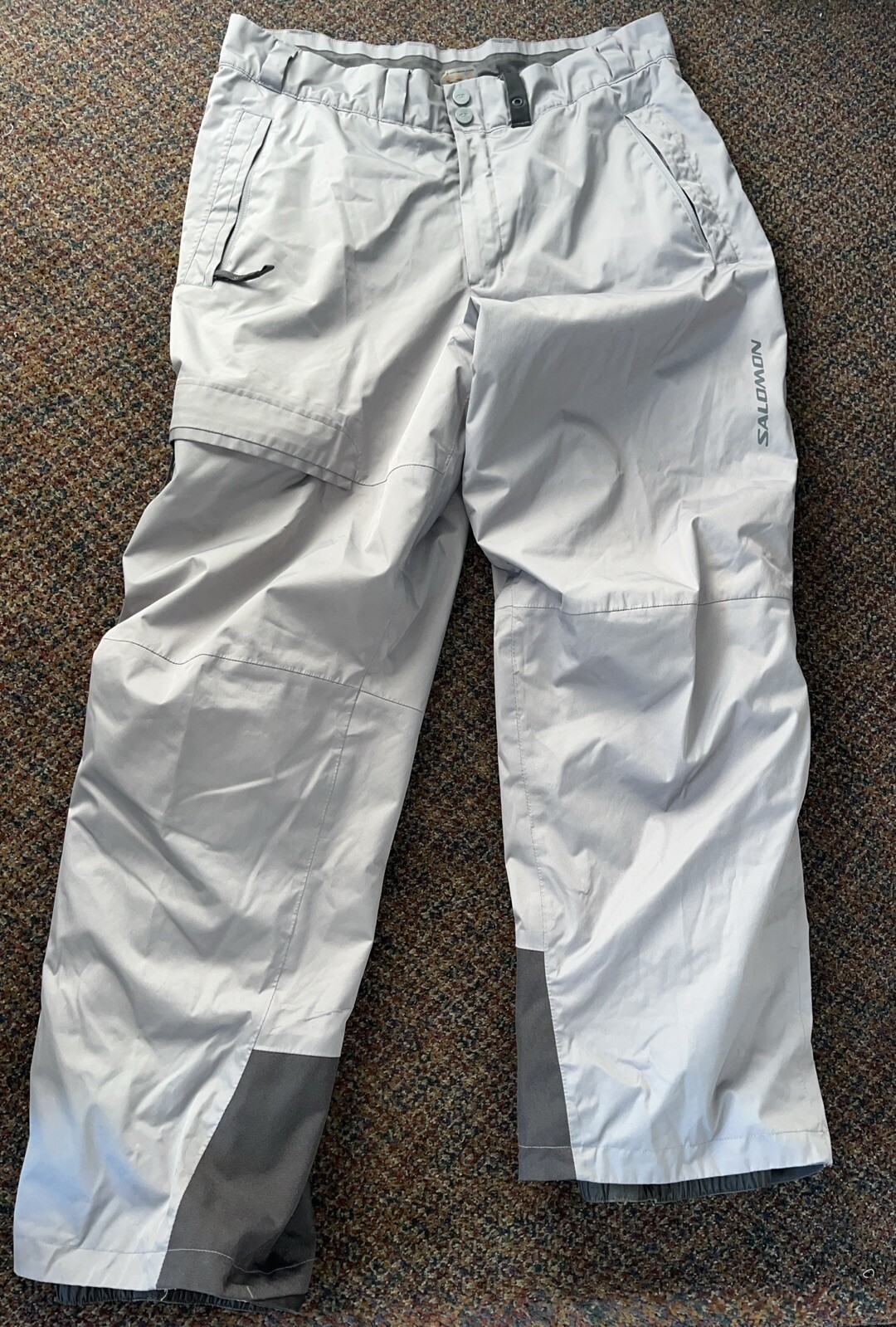 Salomon Pantalone Snowboard Sci Grigio Taglia 40
