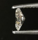 loose .28ct EGL USA certified marquise Natural fancy cut diamond SI3 J estate — photo 7