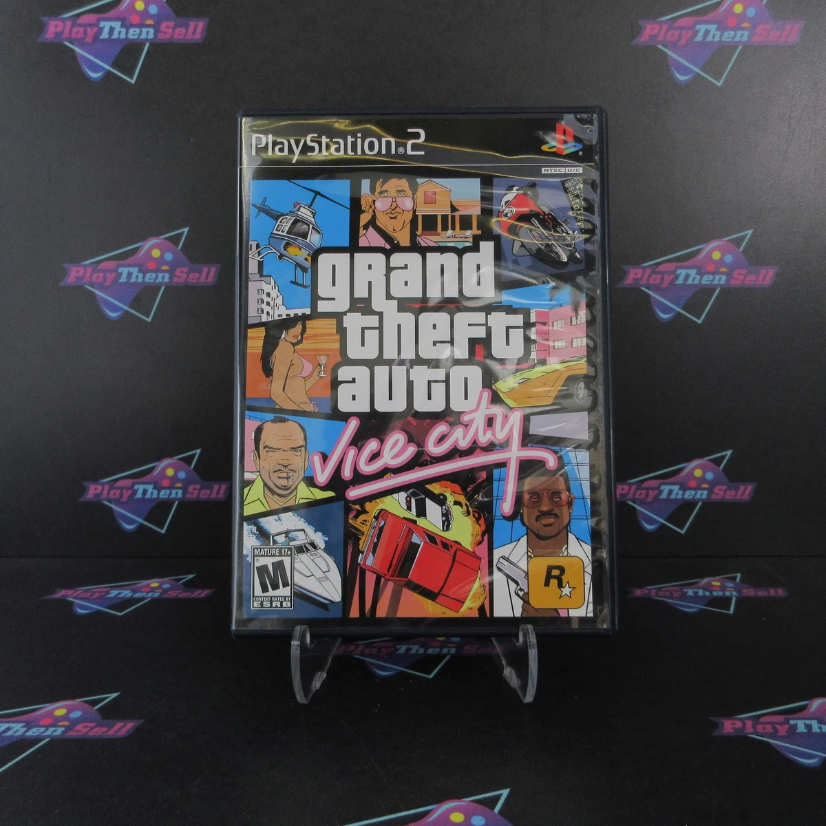 Jeu PlayStation 1 – Grand Theft Auto Vice City – Version Loose – Bon état