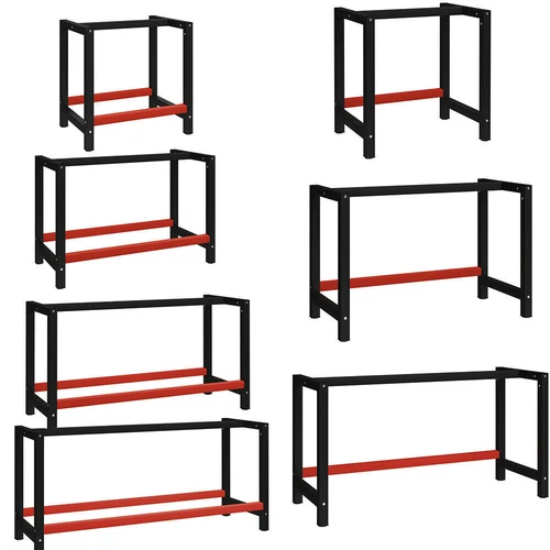 Werkbankgestell Packtisch Arbeitstisch Tischgestell mehrere Auswahl vidaXL