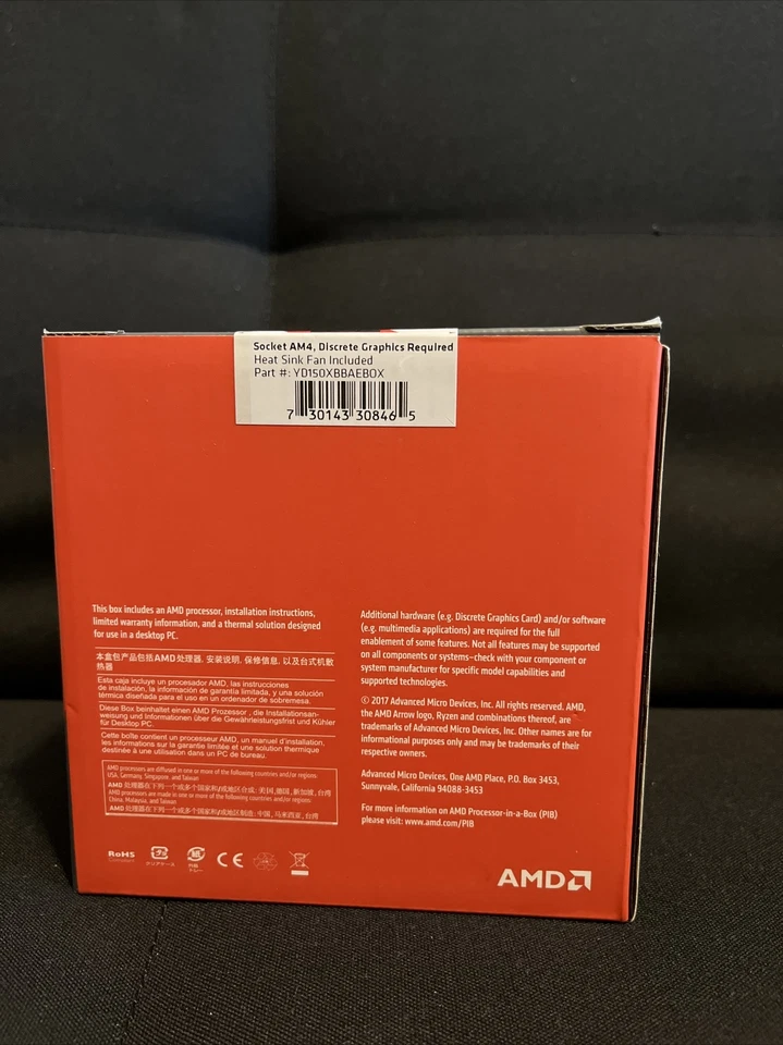 BRAND NEW AMD Ryzen 5 1500x processor - Image 4 of 4