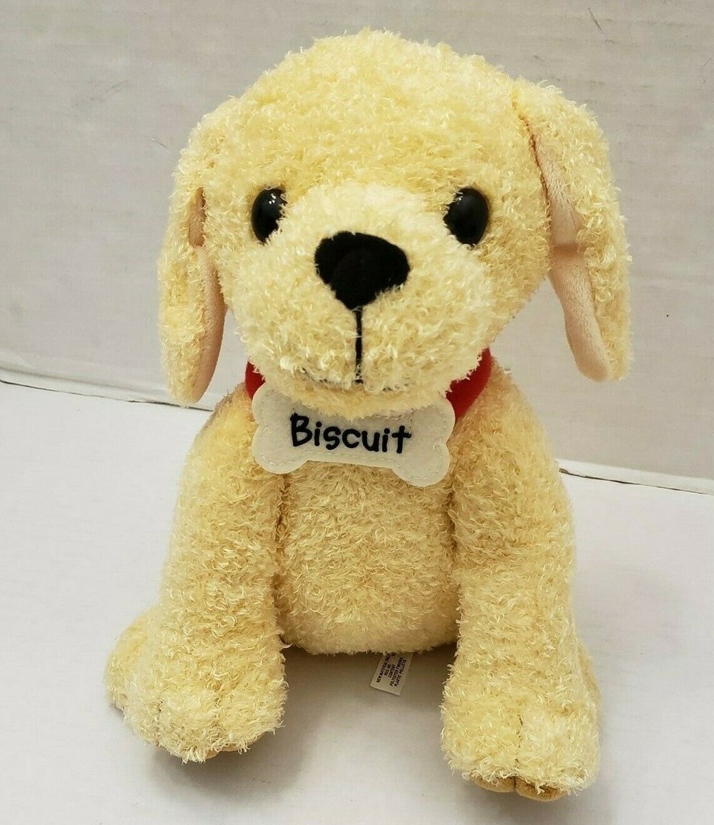 Biscuit The Little Yellow Puppy Dog Doll Plush Alyssa Satin Capucilli Book  2016