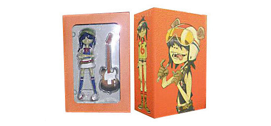 KidRobot Gorillaz CMYK Edition Noodle Orange Box 2006 Action