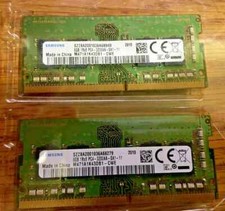 SAMSUNG 16 GB 2 x 8GB 1Rx8 PC4-3200AA-SA1-11 Ram SODIMM for Laptop