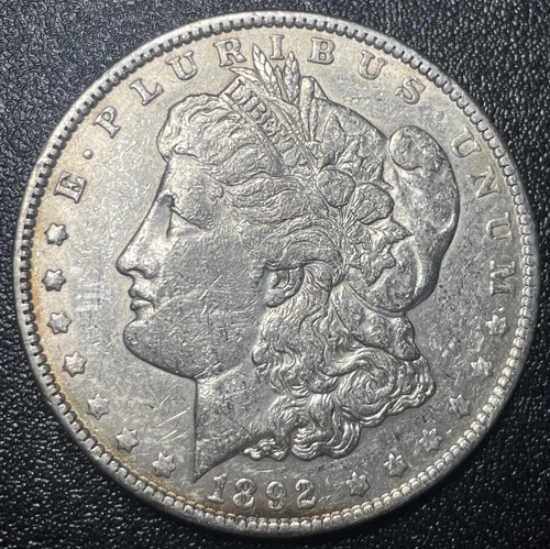 1892-O Morgan Silver Dollar US $1 Coin XF/AU Better Date