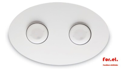 IDEAL LUX wall lamp Logos AP2 WHITE IUX175720