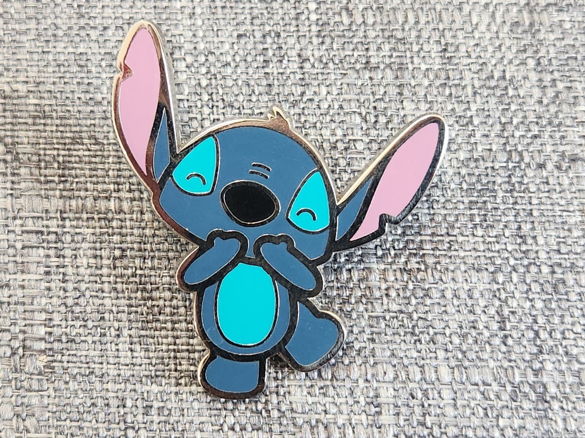 Disney - Lilo And Stitch - Stitch Chibi Giggle Shy Pin 2014 | eBay