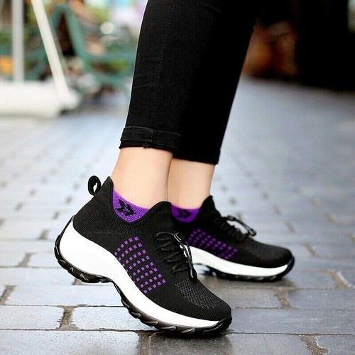 Damen Ortho Stretch Cushion Sneakers Orthopädische Diabetiker-Laufschuhe~ - Bild 4 von 28