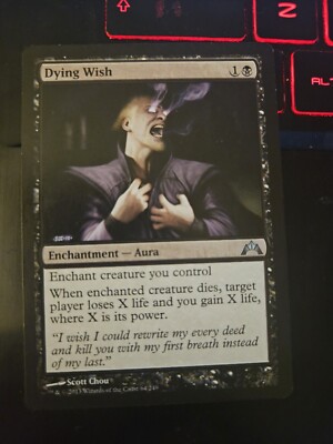 MTG Dying wish Uncommon Gatecrash 