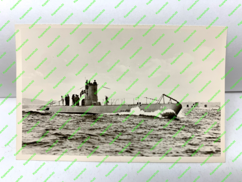 Old Archive Photo Submarine U4 Navy Submarine WKII 07 - Picture 1 of 2