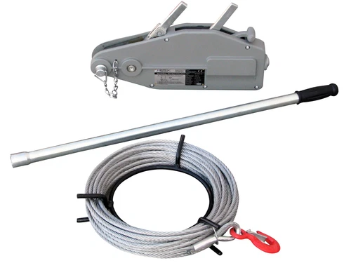 Seilzug Greifzug Seilwinde Winde 800/1600/3200kg 0,8/1,6/3,2 t to 20/40/60m Seil - Bild 8 von 11