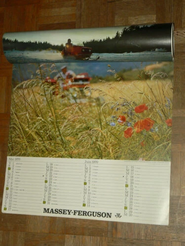 Publicités papier d'automobile et tracteur de collection affiches, posters en agriculture, tracteur