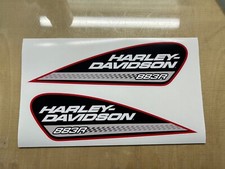 Adesivi Serbatoio Harley-Davidson Sportster 883 R , Decal Moto Tank H-D