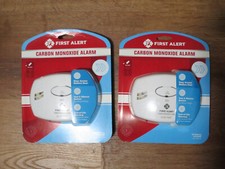 First Alert Battery Powered Carbon Monoxide Detector PACK OF 2 NEW
