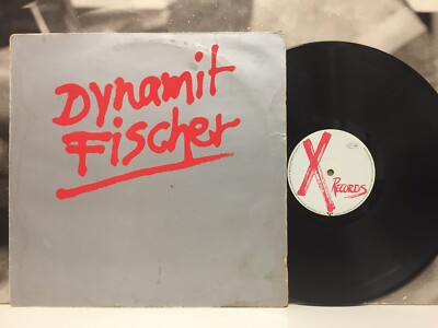 DYNAMIT FISCHER - S/T SAME LP VG/VG 1982 GERMANY X RECORDS 6.25073 AP