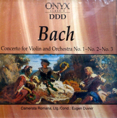 Bach - Concerto For Violin And Orchestra No. 1, 2, & 3 - CD, New
