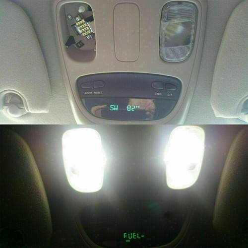 2PC Overhead Console Dome Light Lens For 02-10 Dodge Ram 5183270AA 5183271AA NEW - Picture 3 of 13