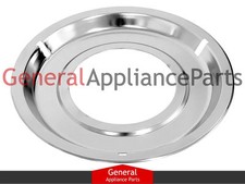 Gas Stove 8 1/4" Chrome Drip Pan Fits GE Kenmore WB32X86 WB32X0086 WB32X0084