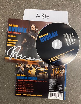 Dvorak: Cello Concerto ***Autographed***  NO CASE NO TRACKING #L36