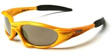 X Loop Sunglasses XL0109 UV400 Davis G7 yellow sports wraps shades sunnies