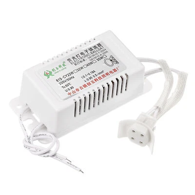 FIPUX 4x2x1" Electronic Ballast 220V 22/55W Ring Fluorescent Lamp Ballast Silver