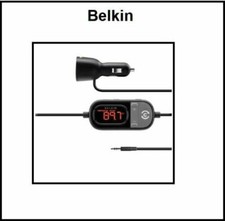 BELKIN TuneCast In-Car 3.5mm to FM Transmitter iPhone 6s Galaxy S9 Note8 LG G6