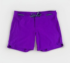 PrAna Shorts Women’s Medium 32x6 Silvana Board Shorts Swimwear Magenta Purple