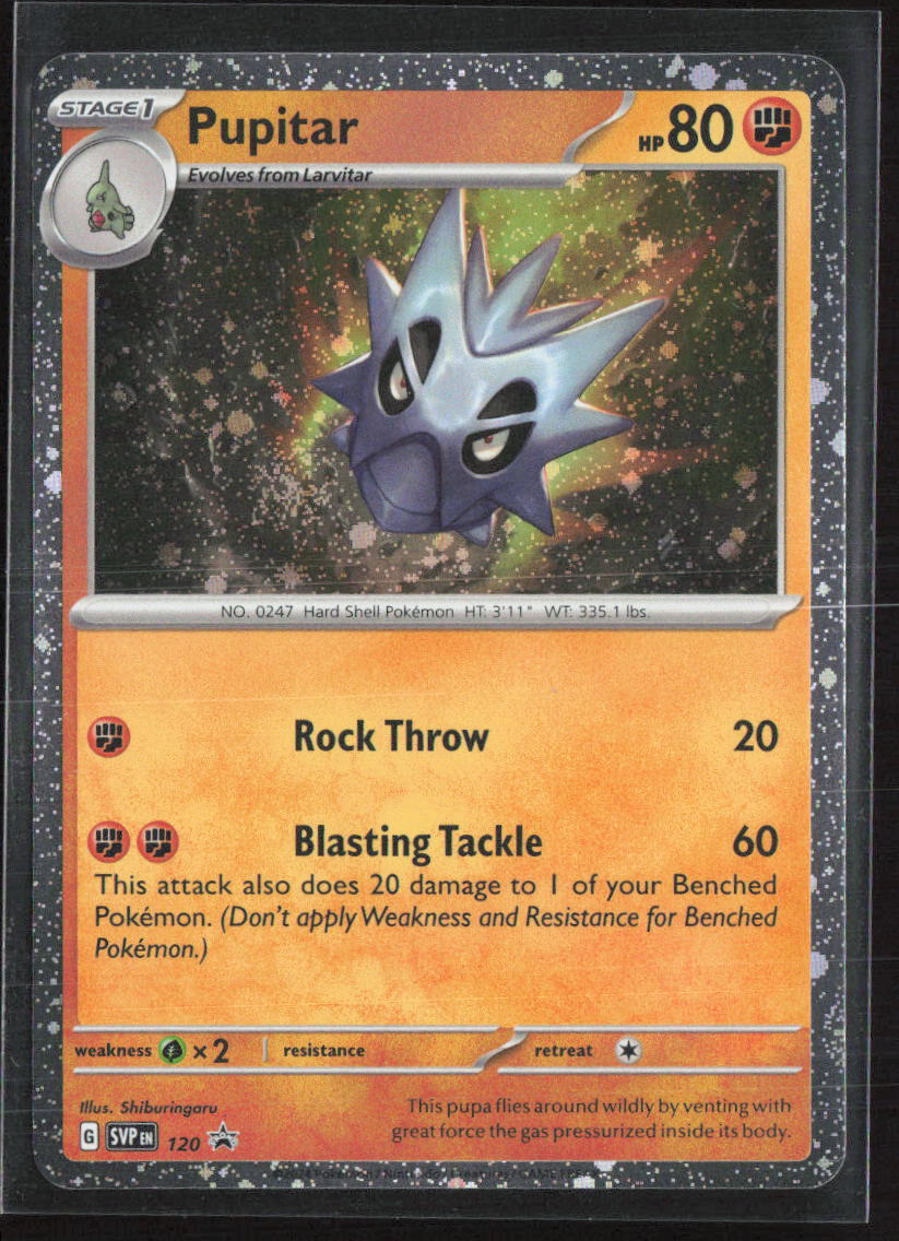 SV: Scarlet & Violet Promo Cards #120 Pupitar (T)