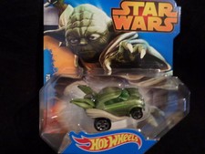 2014 HOT WHEELS STAR WARS YODA HW HOTWHEELS GREEN VHTF RARE MUST SEE