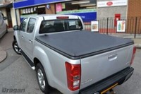 Tri Faltbar Weich Tonneau Deckel Passt Isuzu D-Max Rodeo 2012 - 2016 4X4 Non