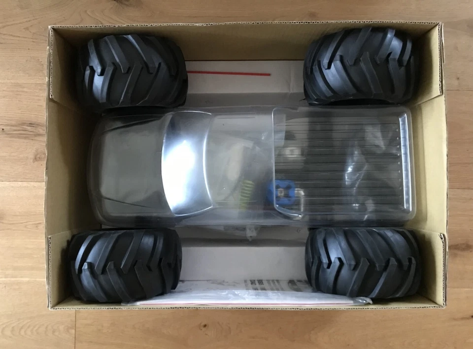 Carson 1:8 RC Black Phantom 4WD CX4 SuperScale OVP Vormontiert Vintage unbenutzt - Bild 2 von 4