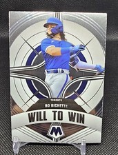 2022 Panini Mosaic Baseball Bo Bichette Toronto Blue Jays Will to Win #WW-4