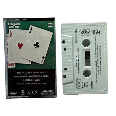 Earl Klugh and Bob James Two of a Kind Audio Cassette Tape Smooth Jazz 1982