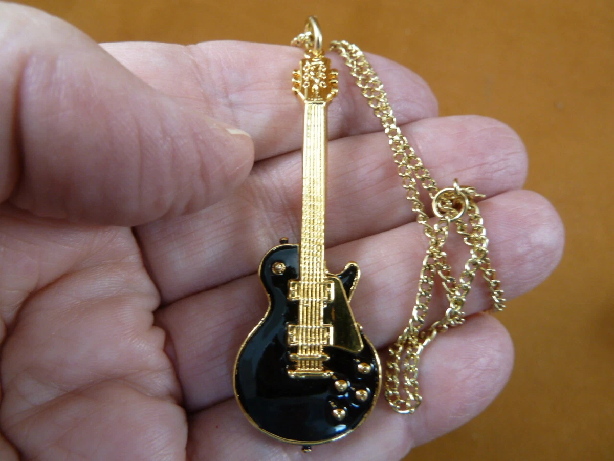 Guitar necklace best sale