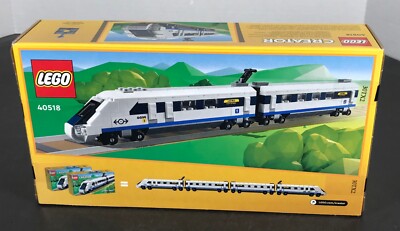 LEGO Creator HIGH-SPEED TRAIN 40518 Passenger Electric Locomotive