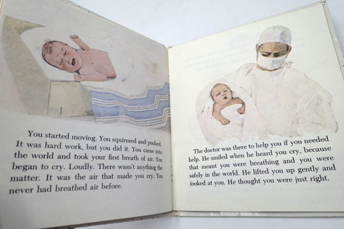 Vintage 1971 The Day You Were Born Whitman Tell A Tale Mini Book - Picture 6 of 11