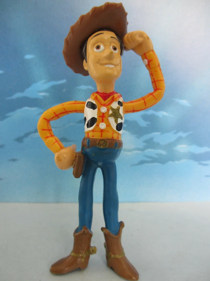 BELLE FIGURINE DISNEY PIXAR TOY STORY WOODY - mesure +/- 10,5cm - Photo 1/1