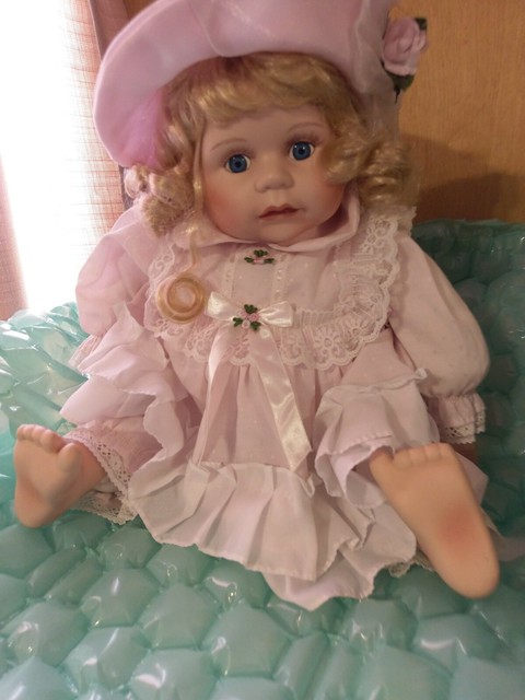euro exquisite porcelain doll