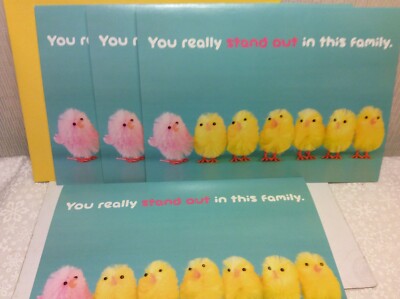 RSVP EASTER GREETING CARDS New w/envelope LOT 4 ''You really STAND OUT in this..''