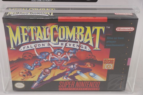 Metal Combat: Falcon's Revenge Super Nintendo SNES Super Scope Sealed VGA 80+ NM - Picture 3 of 7