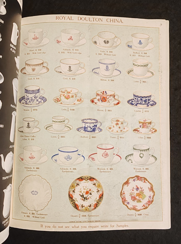 ROYAL WARRANTY HOTEL SPECIALTIES CATALOG IN CHINA AND EARTHHENWARE - Picture 3 of 4