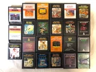 Lot of 23 Vintage Atari Games: Pac Man, Sports, Olympics, Street Racer, Coconuts