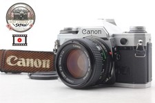 MINT Canon AE-1 Silver 35mm Film Camera New FD NFD 50mm f/1.4 Lens From JAPAN