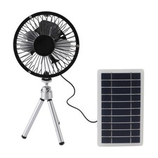 10W Solar Panel Exhaust Fan Monocrystalline Silicon Solar Powered Ventilator Fan