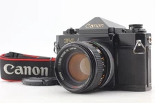 Early [Near MINT] Canon F-1 35mm Film Camera FD 50mm F1.4 S.S.C. Lens From JAPAN