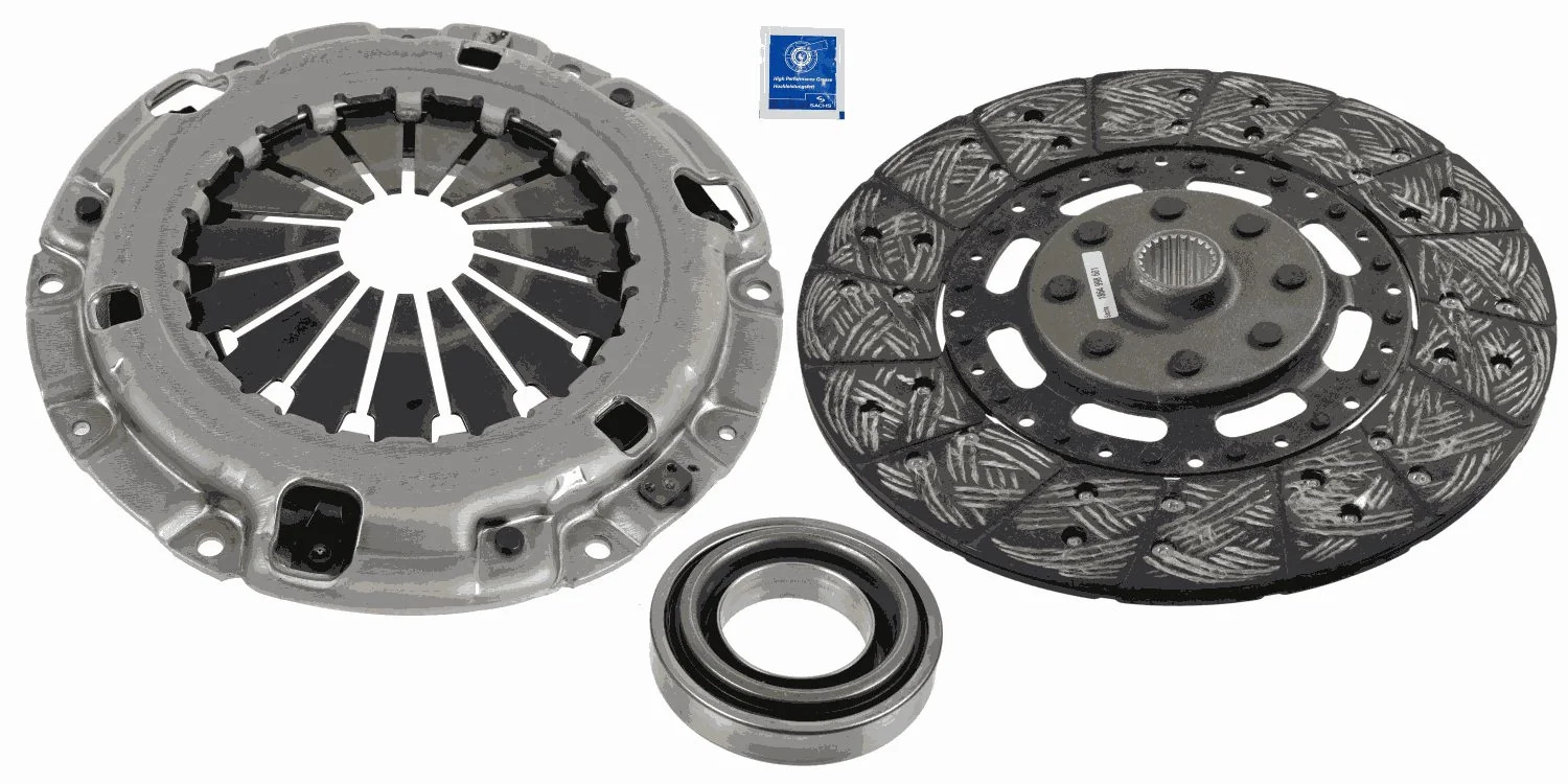 Kit d'embrayage Sachs avec disque 200mm haute friction pour transmission manuelle 5 vitesses